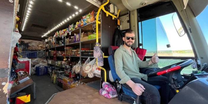 Otobüsünü market yaptı, 40 köye ulaştı! Her gün 120 km yol yapıyor: ‘O olmazsa biz aç kalırız’