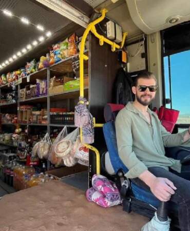 Otobüsünü market yaptı, 40 köye ulaştı! Her gün 120 km yol yapıyor: ‘O olmazsa biz aç kalırız’