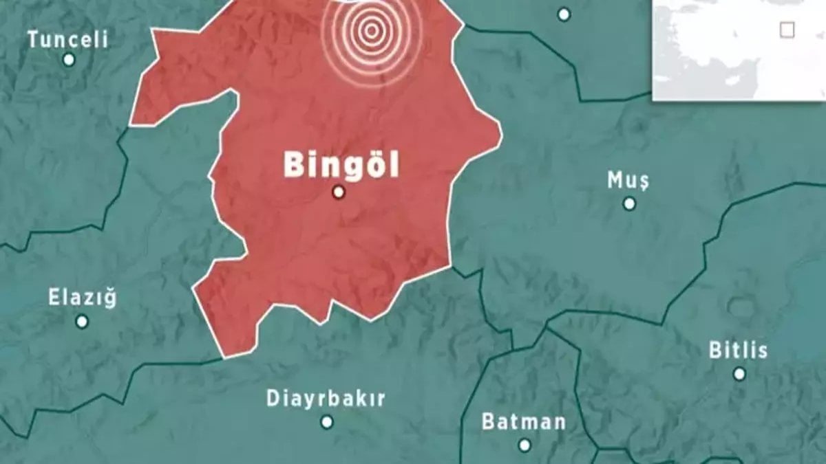 Bingöl’de 4.0 büyüklüğünde deprem