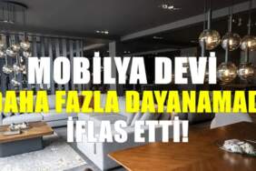 Bursa’nın meşhur mobilya firması iflas etti! Türkiye genelindeki satışlar durduruldu