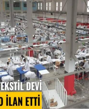 Binlerce kişiye ekmek kapısı olmuştu: Gaziantepli tekstil devi konkordato ilan etti iddiası!