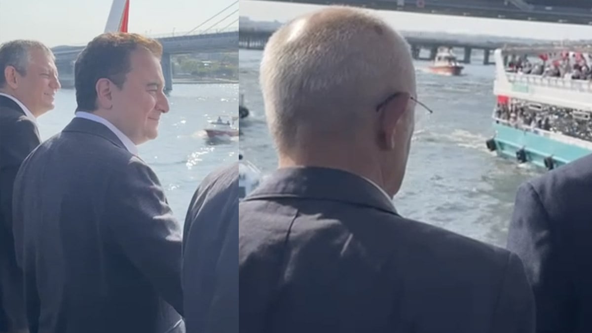 5 Genel Başkan 101 tekne eşliğinde “Özgür Gazze” mitingine gitti