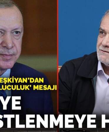 Erdoğan ve İran Cumhurbaşkanı Pezeşkiyan telefonda görüştü