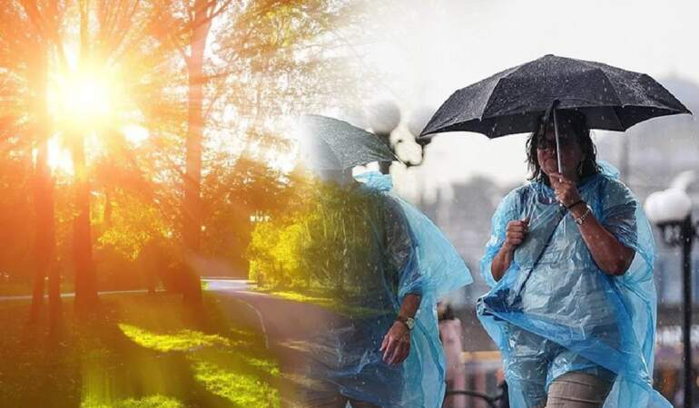 Meteoroloji haritaları yayınladı: Önce yeni sıcak dalgası başlıyor, sonra gök gürültülü fırtına geliyor!
