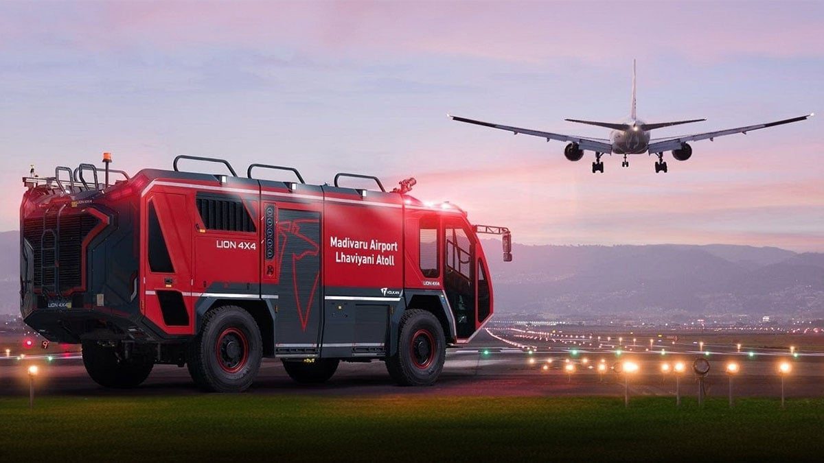 Ateşe meydan okuyorlar: Havalimanının yerli ejderhaları göreve hazır! Türkiye’den dünyaya ihraç ediliyor