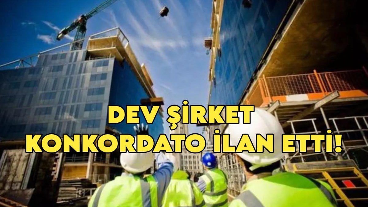 Bursa’da inşaat sektöründe deprem: 20 yılda sektörün en büyüklerinden biri olmuştu! Dev şirket konkordato ilan etti