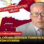 İşi olmayan evden çıkmasın! Prof. Dr. Orhan Şen’den Türkiye için radyasyon uyarısı: O şehirlerde kırmızı alarm