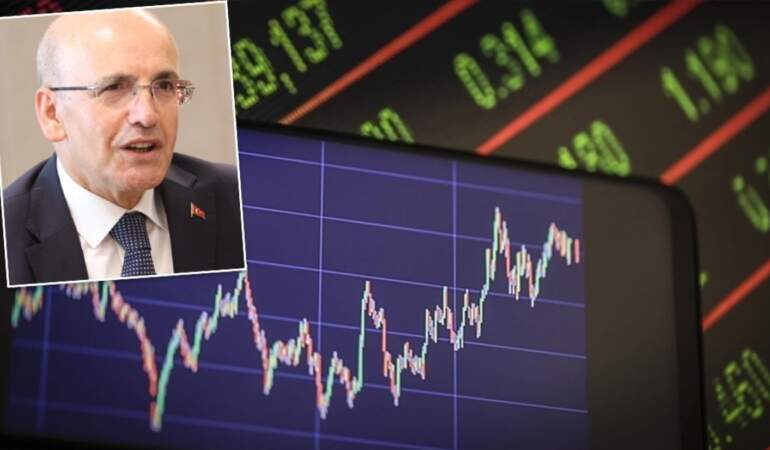 Şimşek: Enflasyon beklentisi yüzde 7,2 düştü
