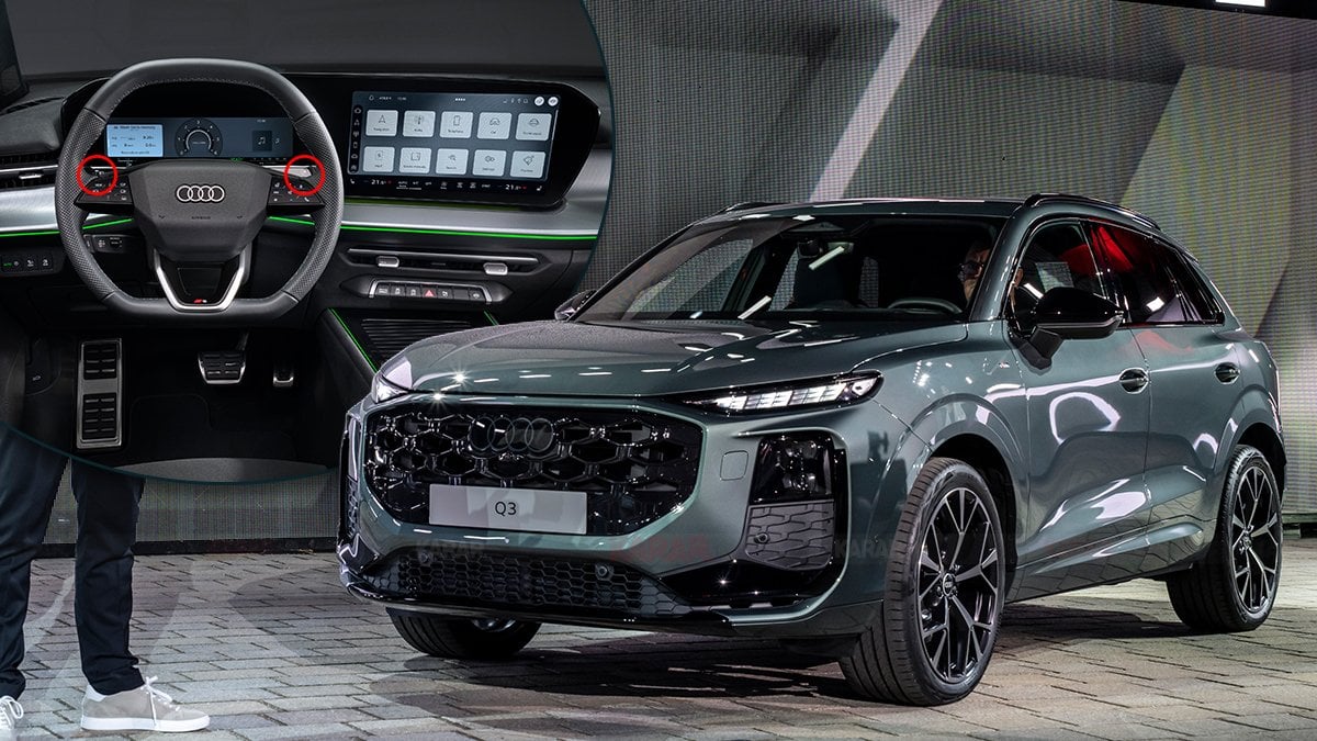 Yeni Audi Q3’te Çığır Açacak Tasarım! Artık o kontroller olmayacak