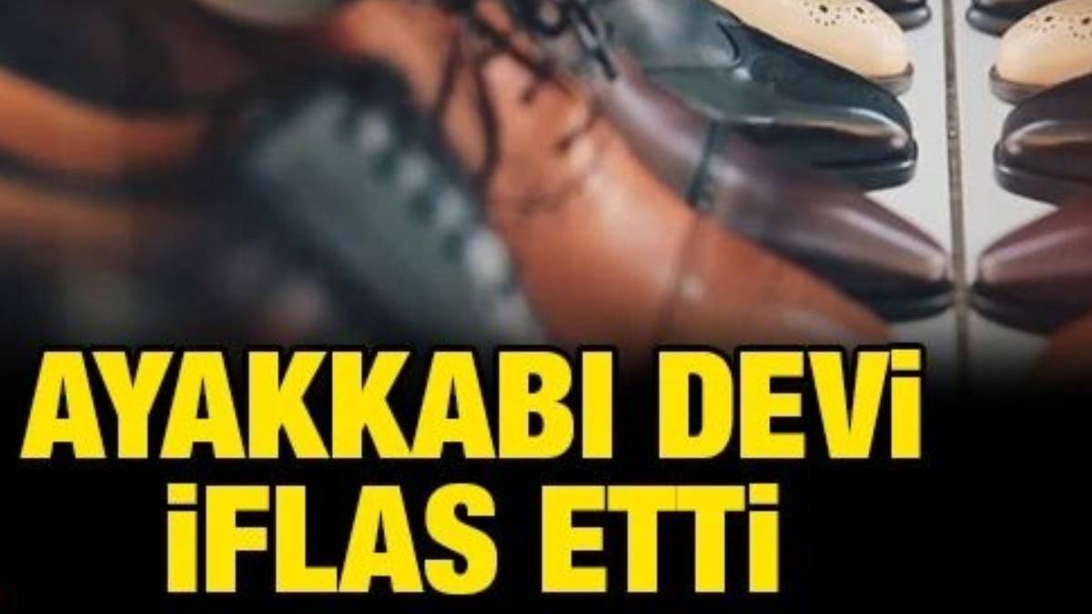 27 mağazası ile müşterilerine satış yapıyordu: Bir dönemin ayakkabı devi iflas etti!