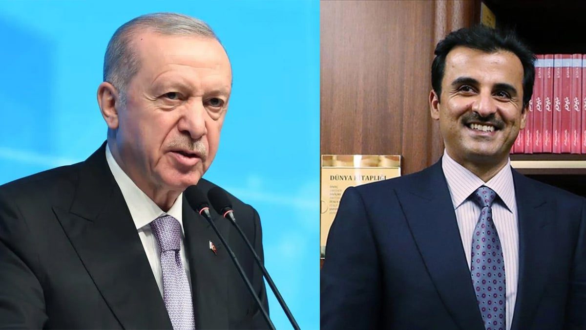 Erdoğan, Katar Emiri ile görüştü! Gündem İsrail