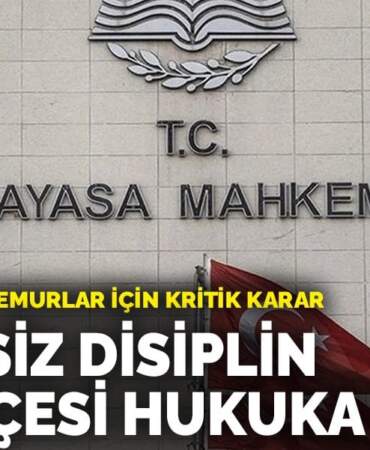 Memur adaylarının beklediği o haber geldi: AYM, kritik maddeyi iptal etti