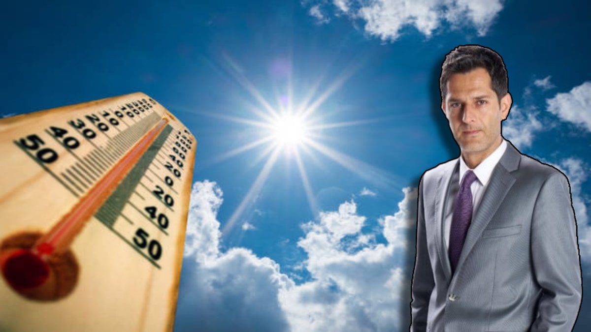 Canlı yayında korkutan uyarı! Hüseyin Öztel açıkladı: “Yazın en sıcak haftası geliyor, tüm zamanların rekoru kırılabilir!”