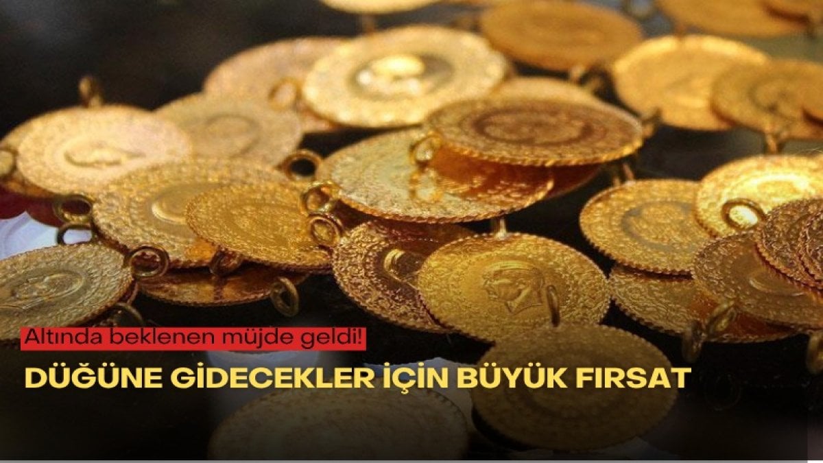 Altında beklenen müjde geldi! Düğüne gidecekler için büyük fırsat
