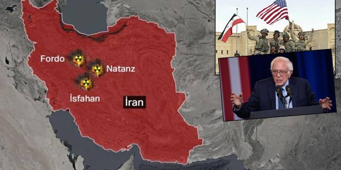 ABD’li Senatör Sanders'ten Irak işgali benzetmesi: Tarihin tekerrür etmesine izin veremeyiz
