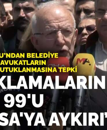 Kaboğlu: İstanbul’da tanık olduğumuz tutuklamaların yüzde 99’u Anayasa’ya aykırı