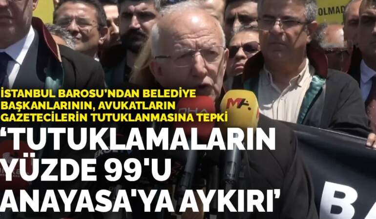 Kaboğlu: İstanbul’da tanık olduğumuz tutuklamaların yüzde 99’u Anayasa’ya aykırı