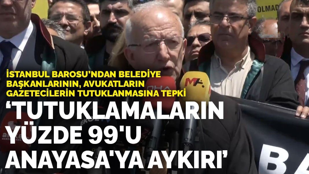 Kaboğlu: İstanbul’da tanık olduğumuz tutuklamaların yüzde 99’u Anayasa’ya aykırı