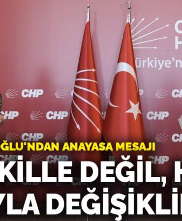 Özel ve Dervişoğlu’ndan anayasa mesajı: 400 vekille değil, halkın onayıyla değişiklik olur