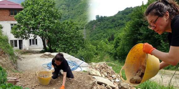 Deprem korkusu, oyuncuyu köyüne döndürdü! Kendi evi için inşaatçı oldu: Artık ölsem İstanbul’a dönmem!