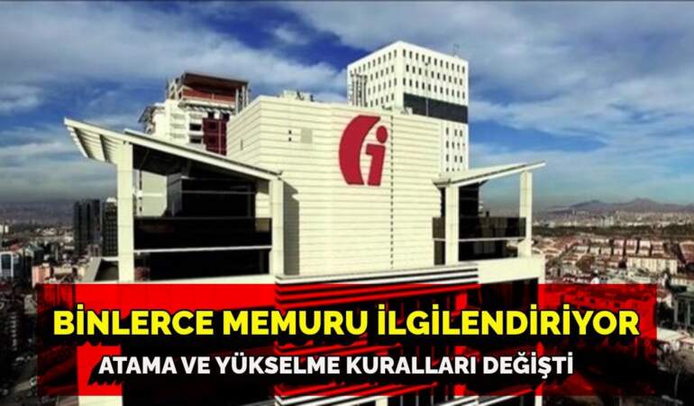 Gelir İdaresi’nde görevde yükselme ve atama kuralları değişti! İşte binlerce memuru ilgilendiren yeni dönem