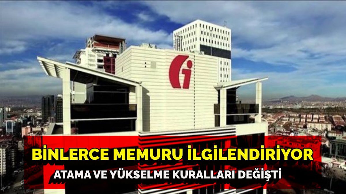 Gelir İdaresi’nde görevde yükselme ve atama kuralları değişti! İşte binlerce memuru ilgilendiren yeni dönem