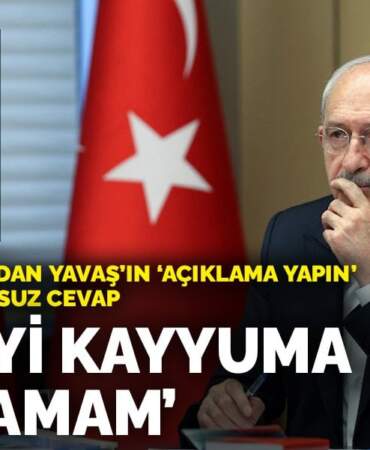 Kılıçdaroğlu’ndan Yavaş’ın ‘Açıklama yapın’ çağrısına olumsuz cevap: Partiyi kayyuma bırakamam