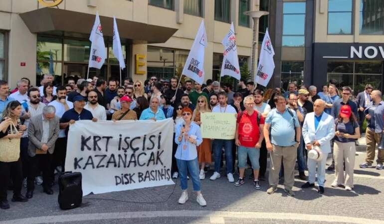 KRT emekçileri direnişi kazanımla noktaladı: Ücretler ödenecek