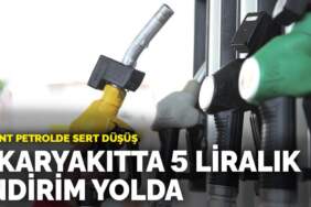 Akaryakıtta 5 liralık indirim yolda: Brent petrolde sert düşüş