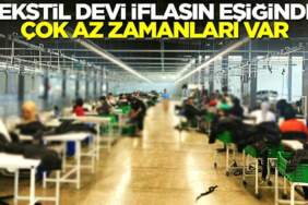 Gaziantep sanayisinin bilindik yüzüydü: 69 yıllık tekstil devi iflasın pençesinde!