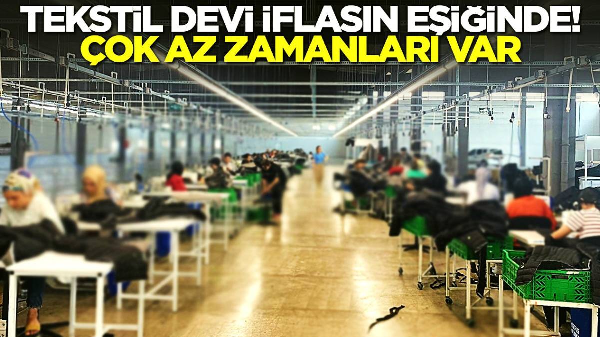 Gaziantep sanayisinin bilindik yüzüydü: 69 yıllık tekstil devi iflasın pençesinde!
