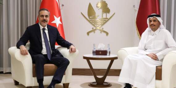 Bakan Fidan, Katar Başbakanı Al Sani ile telefonda görüştü