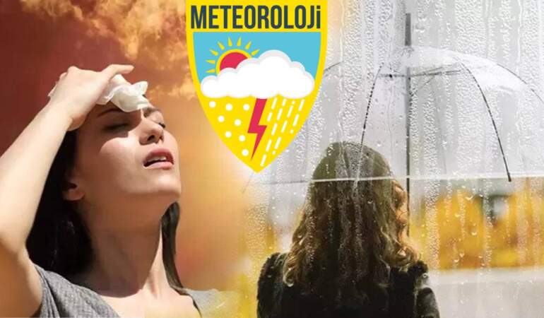 Meteoroloji’den yeni haftalık rapor: Hafta sonu planı yapanlar dikkat! Önce sıcak vuracak, sonra yağmur geliyor!