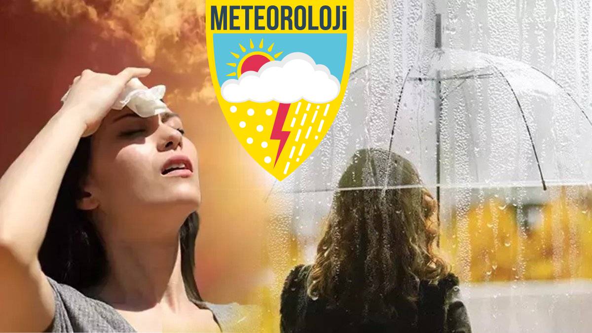 Meteoroloji’den yeni haftalık rapor: Hafta sonu planı yapanlar dikkat! Önce sıcak vuracak, sonra yağmur geliyor!
