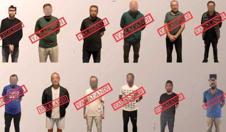 Kırmızı bültenle aranan 11 kişi Türkiye’ye iade edildi