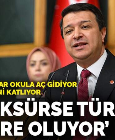 Arıkan: Çocuklar okula aç gidiyor, zengin servetini katlıyor