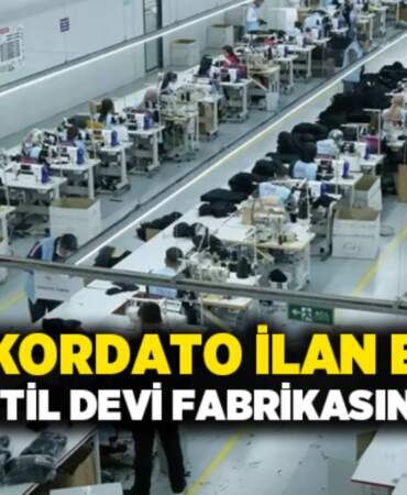 Konkordato ilan etmişti: Türk tekstil devi fabrikasını satışa çıkardı!