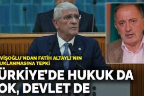 Dervişoğlu’ndan Fatih Altaylı’nın tutuklanmasına tepki: Türkiye’de hukuk da yok, devlet de