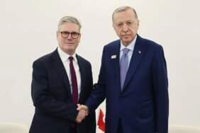 Erdoğan, Starmer ile görüştü