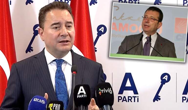 Babacan’dan İmamoğlu’nun “Bütünleşik Muhalefet” çağrısına cevap