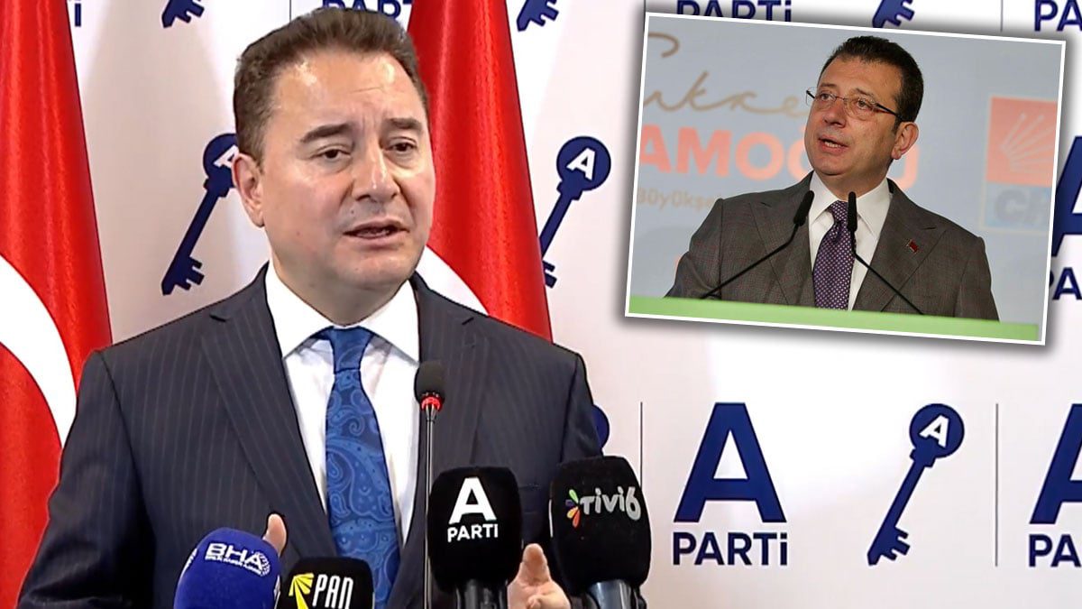 Babacan’dan İmamoğlu’nun “Bütünleşik Muhalefet” çağrısına cevap