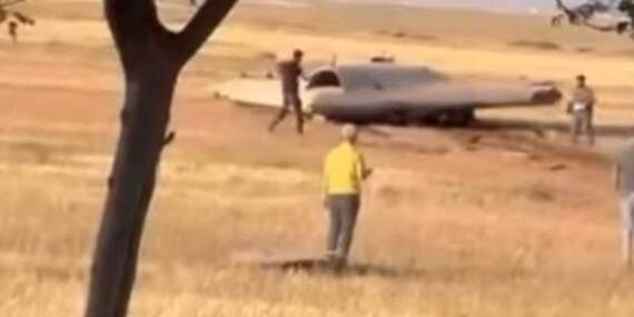 Konya’da Anka-3 İHA düştü