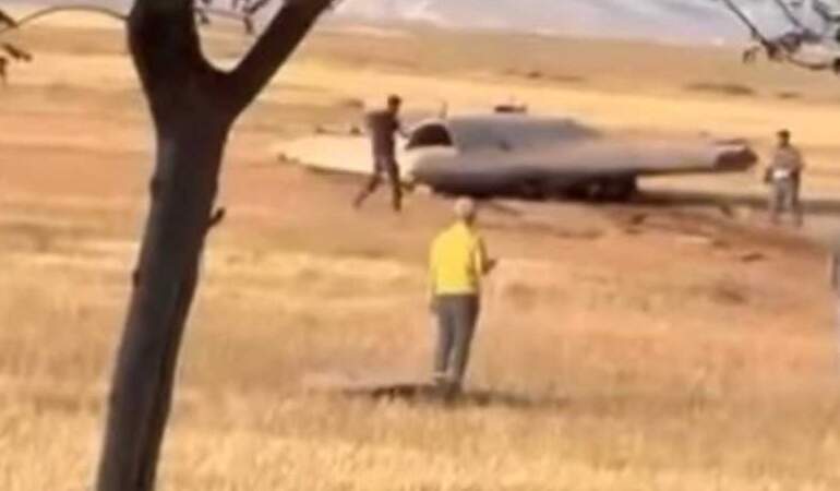 Konya’da Anka-3 İHA düştü