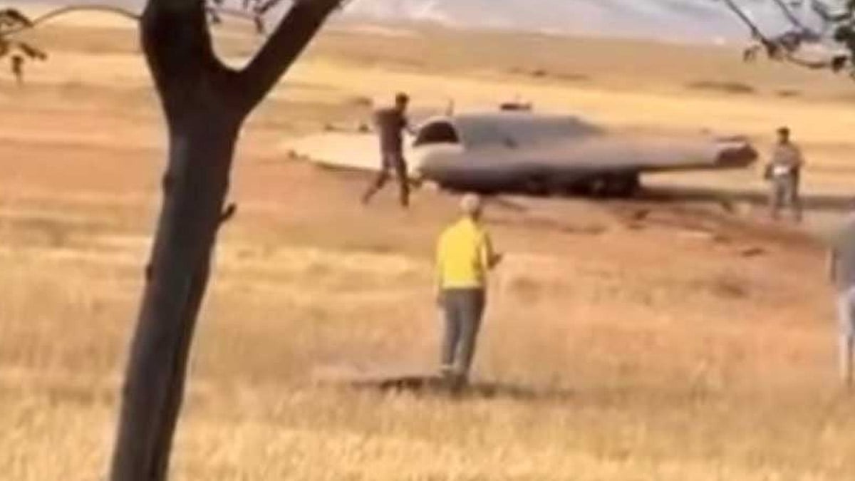 Konya’da Anka-3 İHA düştü