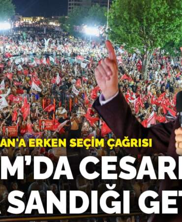 Özel’den Erdoğan’a erken seçim çağrısı: 2 Kasım’da cesaretin varsa sandığı getir