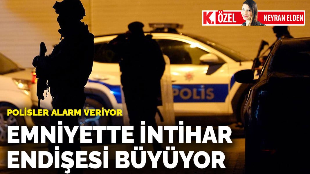 Emniyette intihar endişesi büyüyor
