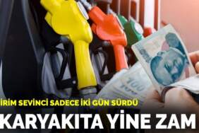 Son dakika… İndirim sevinci sadece 2 gün sürdü! Motorine yarın yine zam geliyor: Fiyat yeniden 50 TL’yi aşacak!