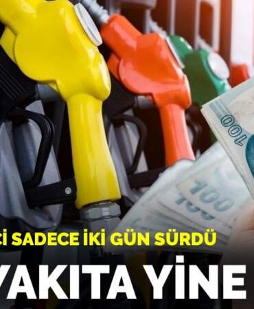 Son dakika… İndirim sevinci sadece 2 gün sürdü! Motorine yarın yine zam geliyor: Fiyat yeniden 50 TL’yi aşacak!
