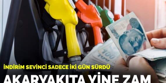 Son dakika… İndirim sevinci sadece 2 gün sürdü! Motorine yarın yine zam geliyor: Fiyat yeniden 50 TL’yi aşacak!