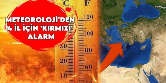 Meteoroloji’den 4 il için ‘kırmızı’ alarm: Cumadan pazara nefes almak bile tehlikeli!